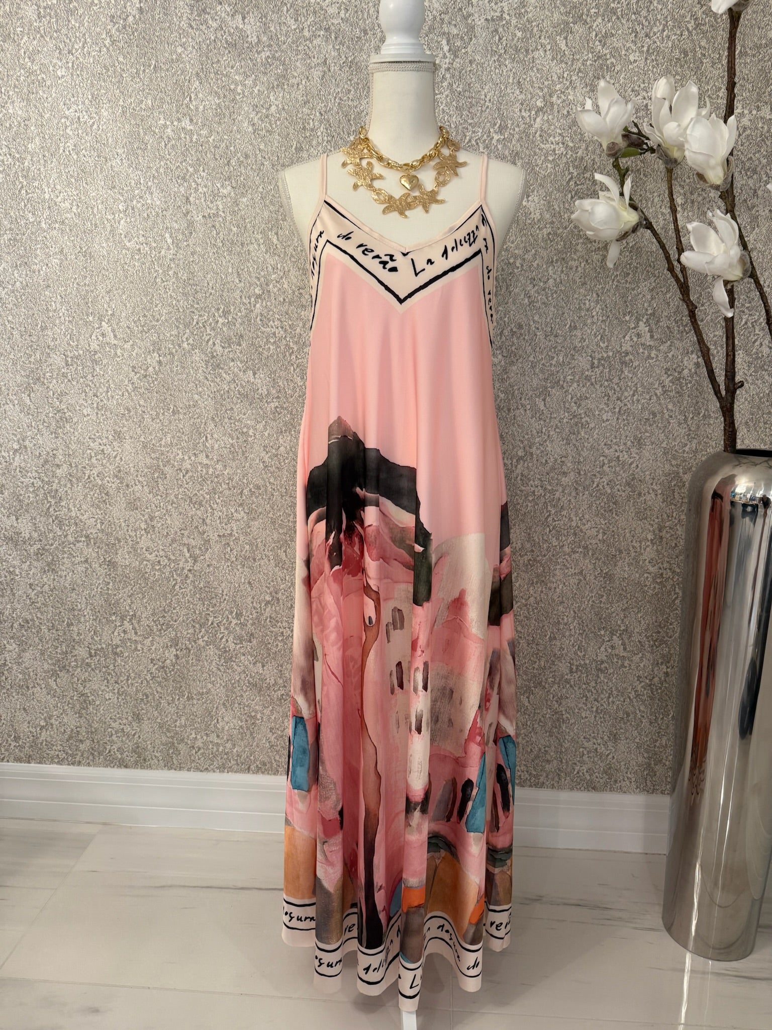Silky Italian Dress