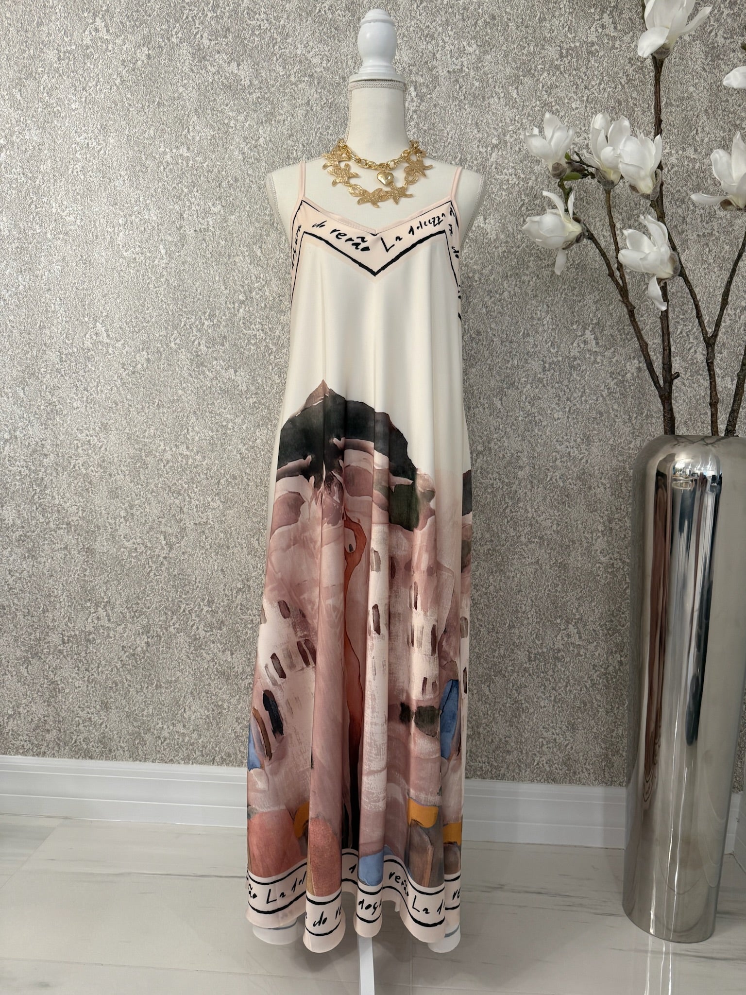 Silky Italian Dress