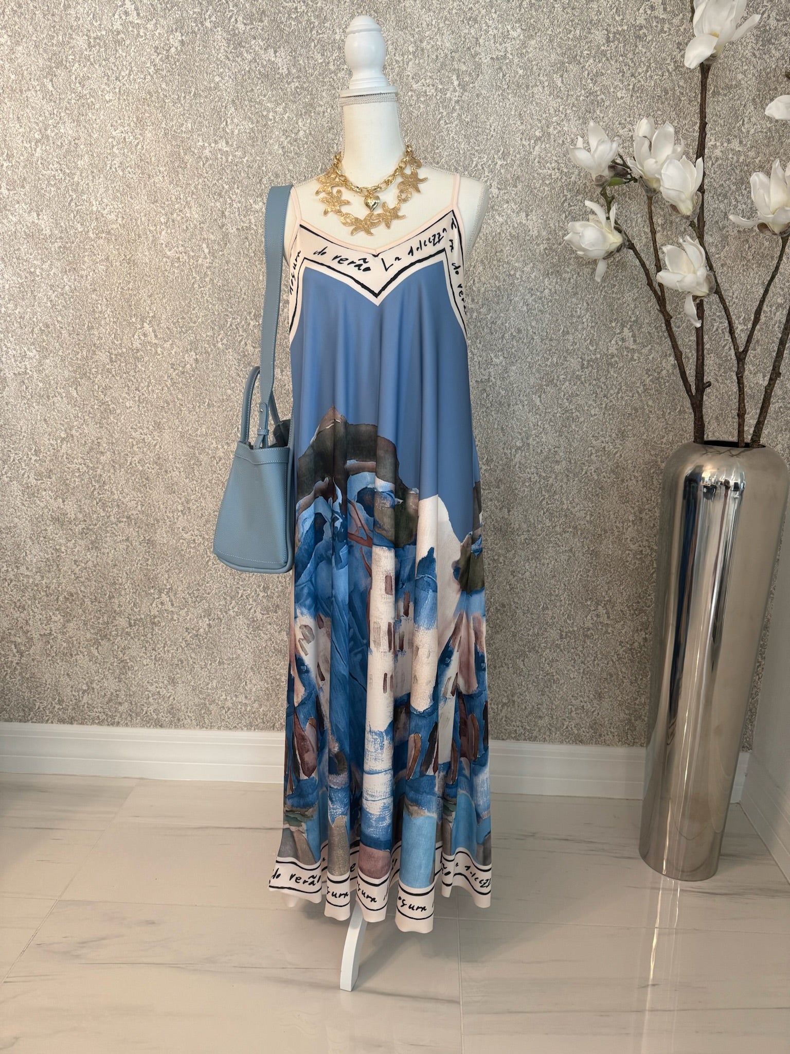 Silky Italian Dress