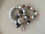 Natural Stone Bracelet Set - Love by ILY