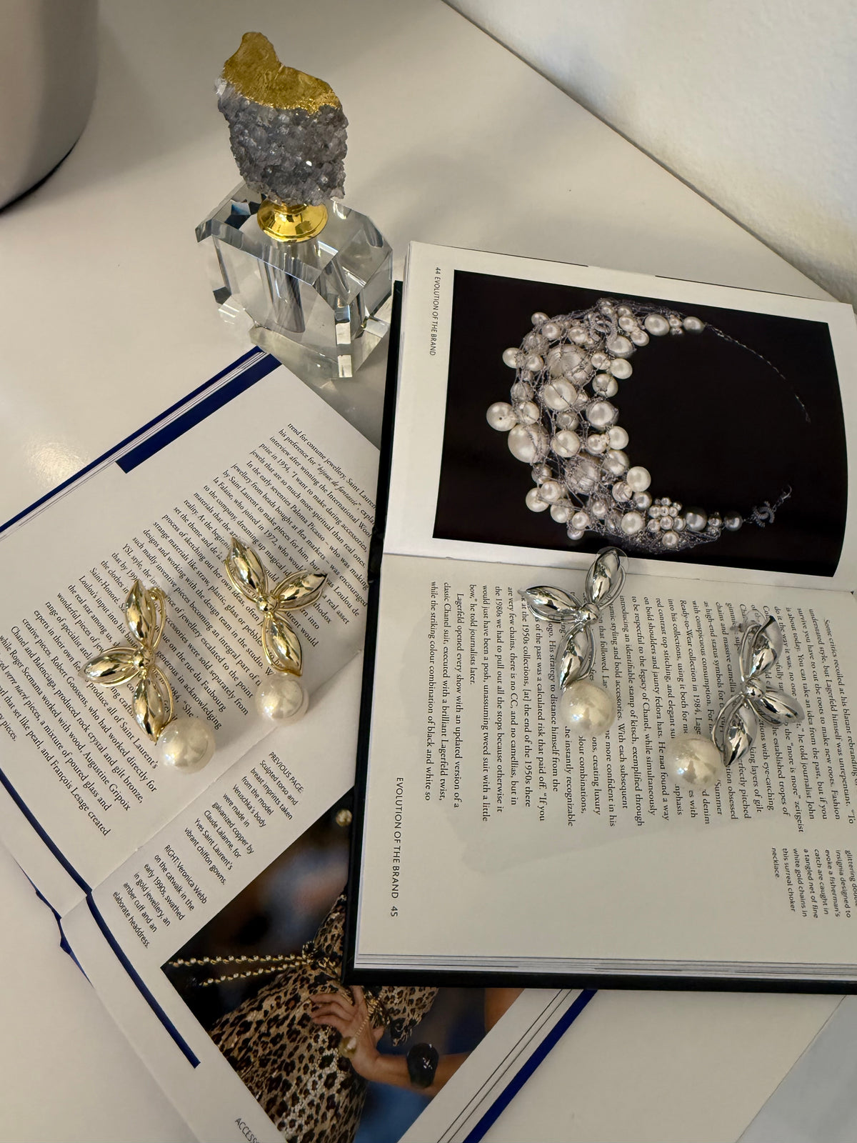 Petals with Pearl Earrings - Love by ILY