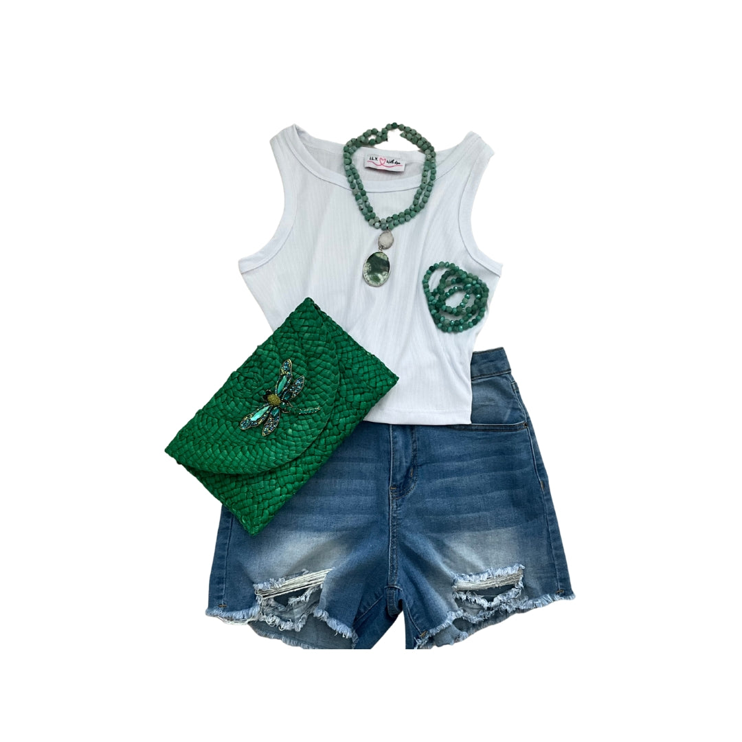 Ariana Denim Short - Love by ILY
