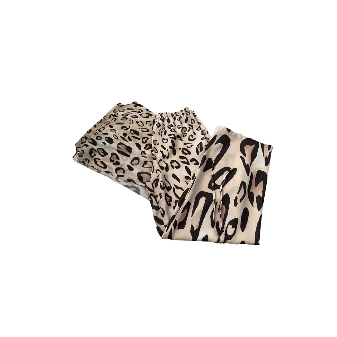 Joana Loose Long Pants & Trousers Print - Love by ILY