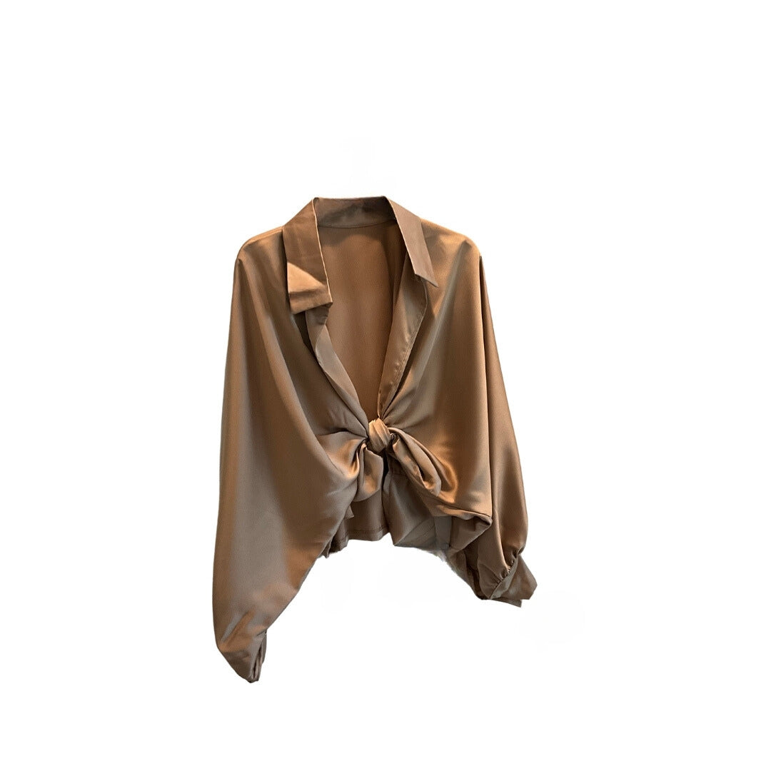 Bella Italian Knot Blouse - Love by ILY