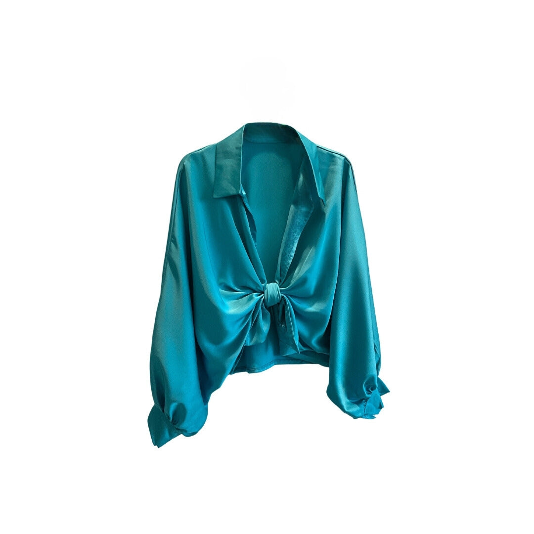 Bella Italian Knot Blouse - Love by ILY