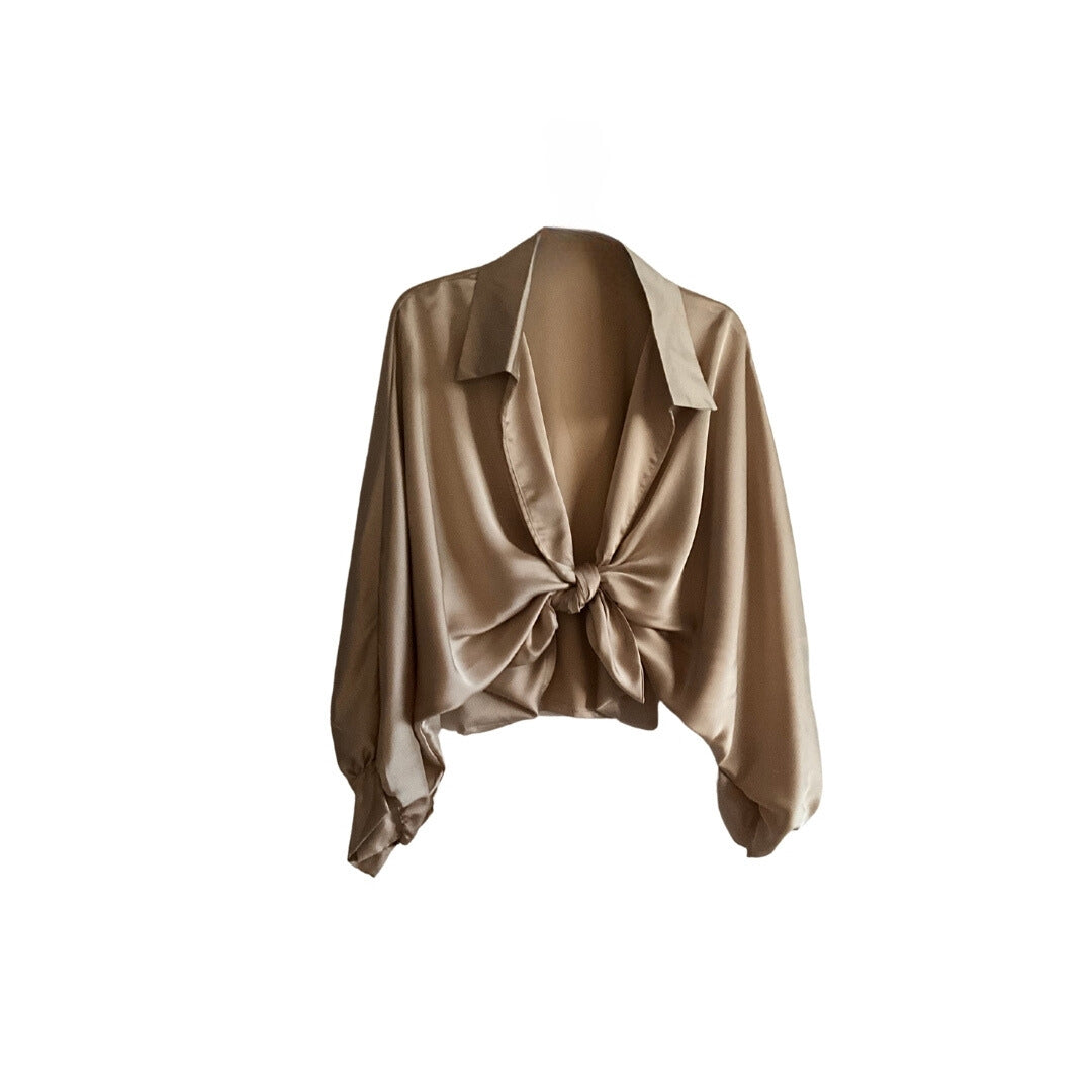 Bella Italian Knot Blouse - Love by ILY