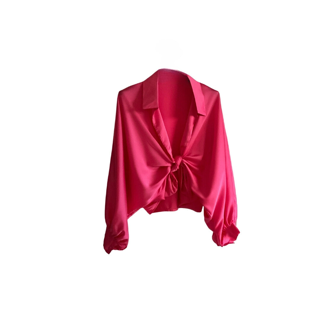 Bella Italian Knot Blouse - Love by ILY