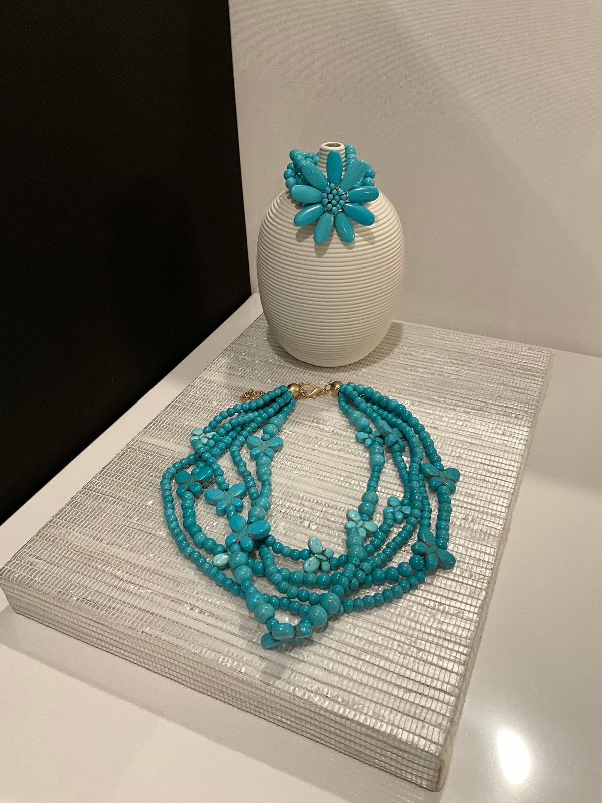 Butterfly Turquoise Necklace - Love by ILY