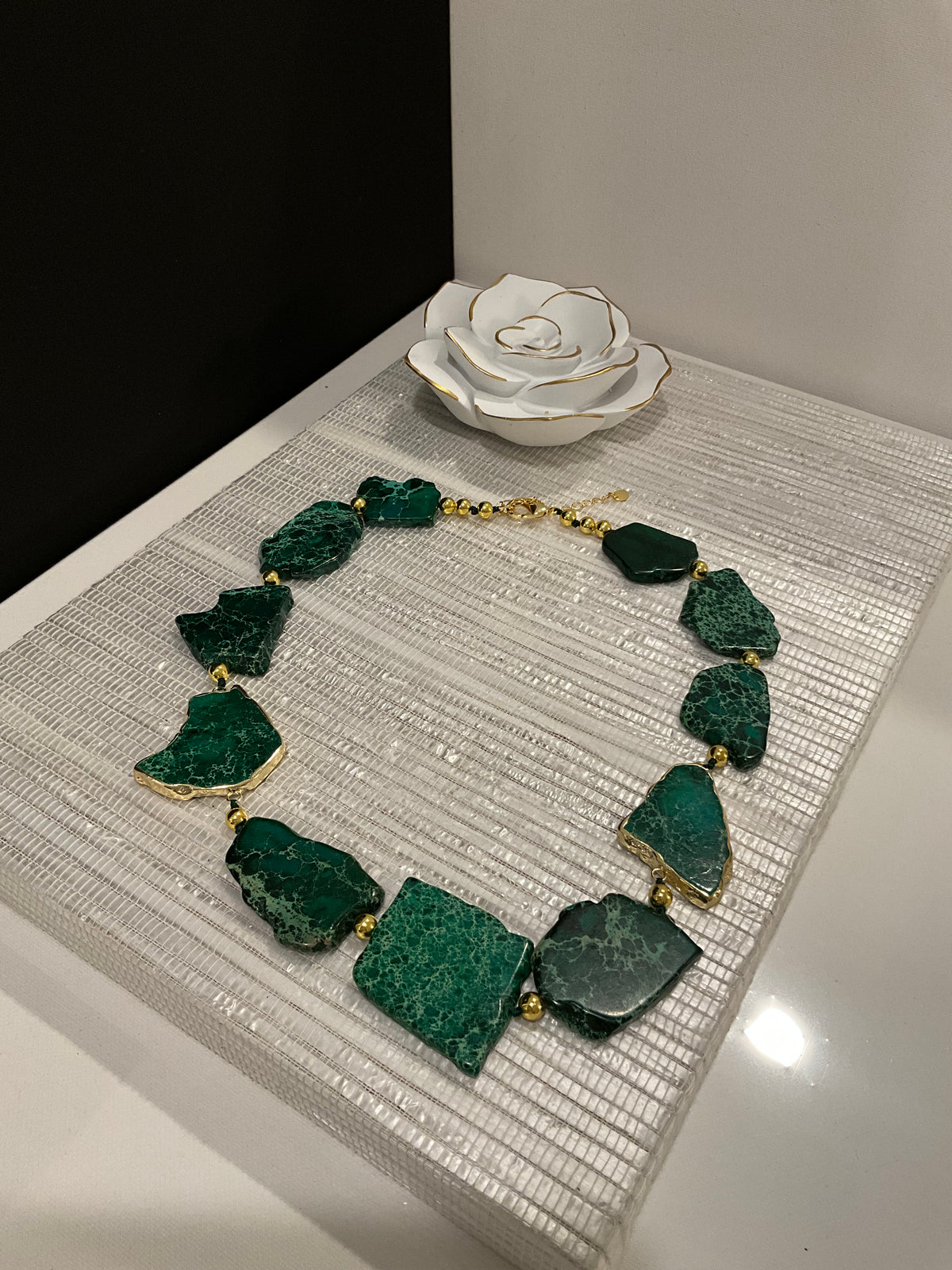 Green Necklace - Love by ILY
