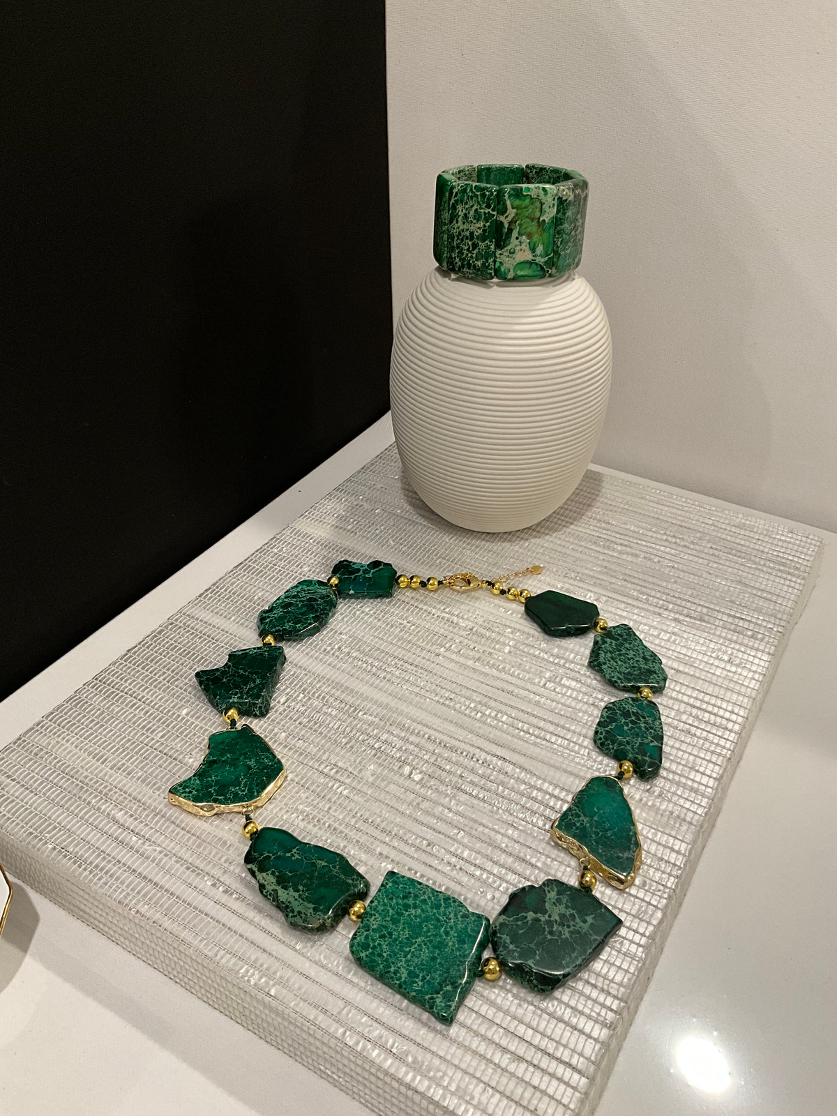 Green Necklace - Love by ILY