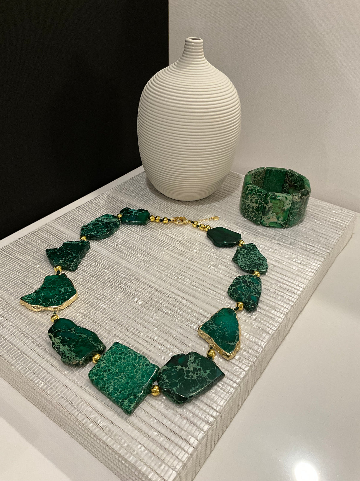 Green Necklace - Love by ILY