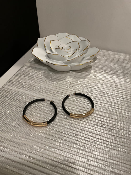 Black Hoops - Love by ILY