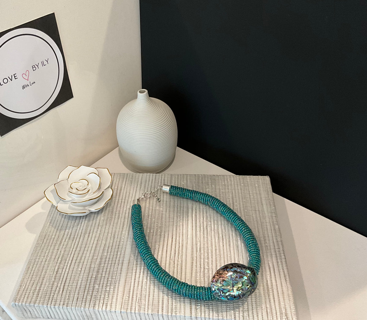 Mermaid Turquoise Choker - Love by ILY