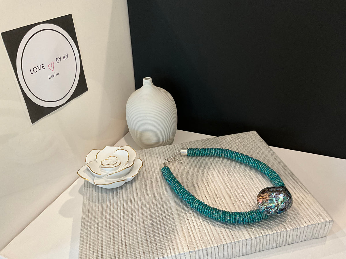 Mermaid Turquoise Choker - Love by ILY
