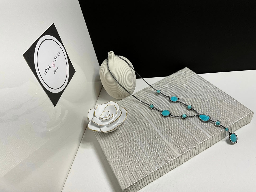 Shade Turquoise Necklace - Love by ILY