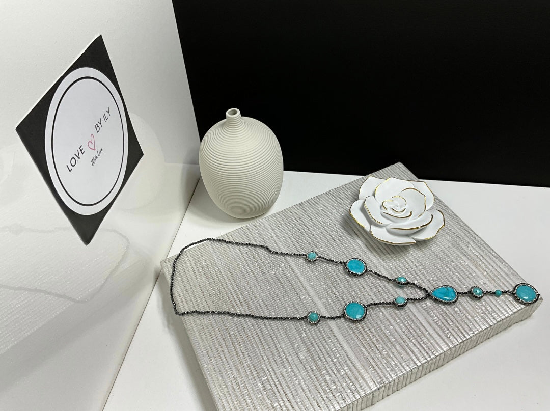 Shade Turquoise Necklace - Love by ILY
