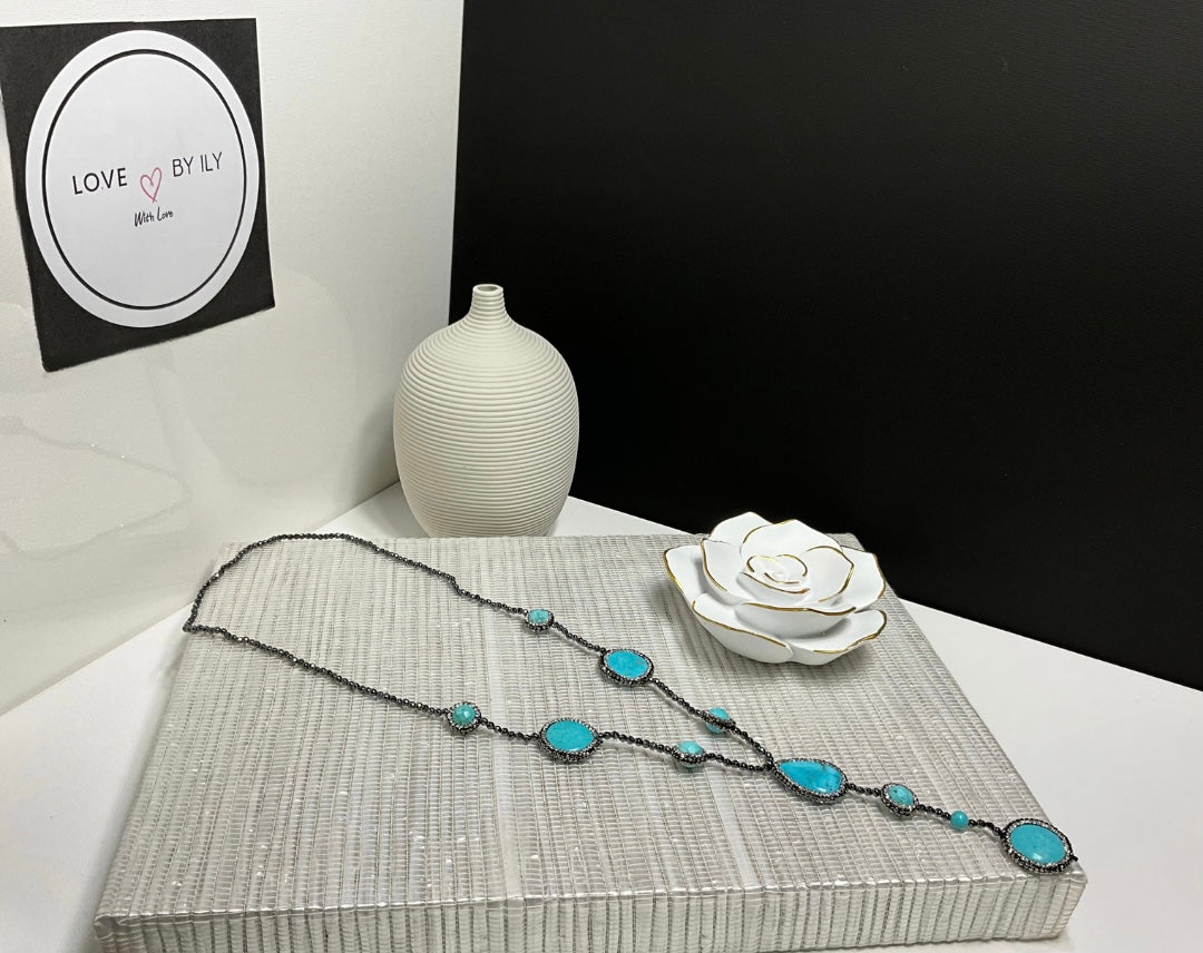 Shade Turquoise Necklace - Love by ILY