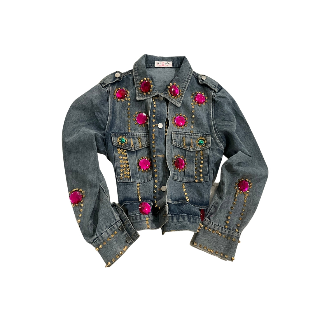 Krystal Denim Jacket - Love by ILY