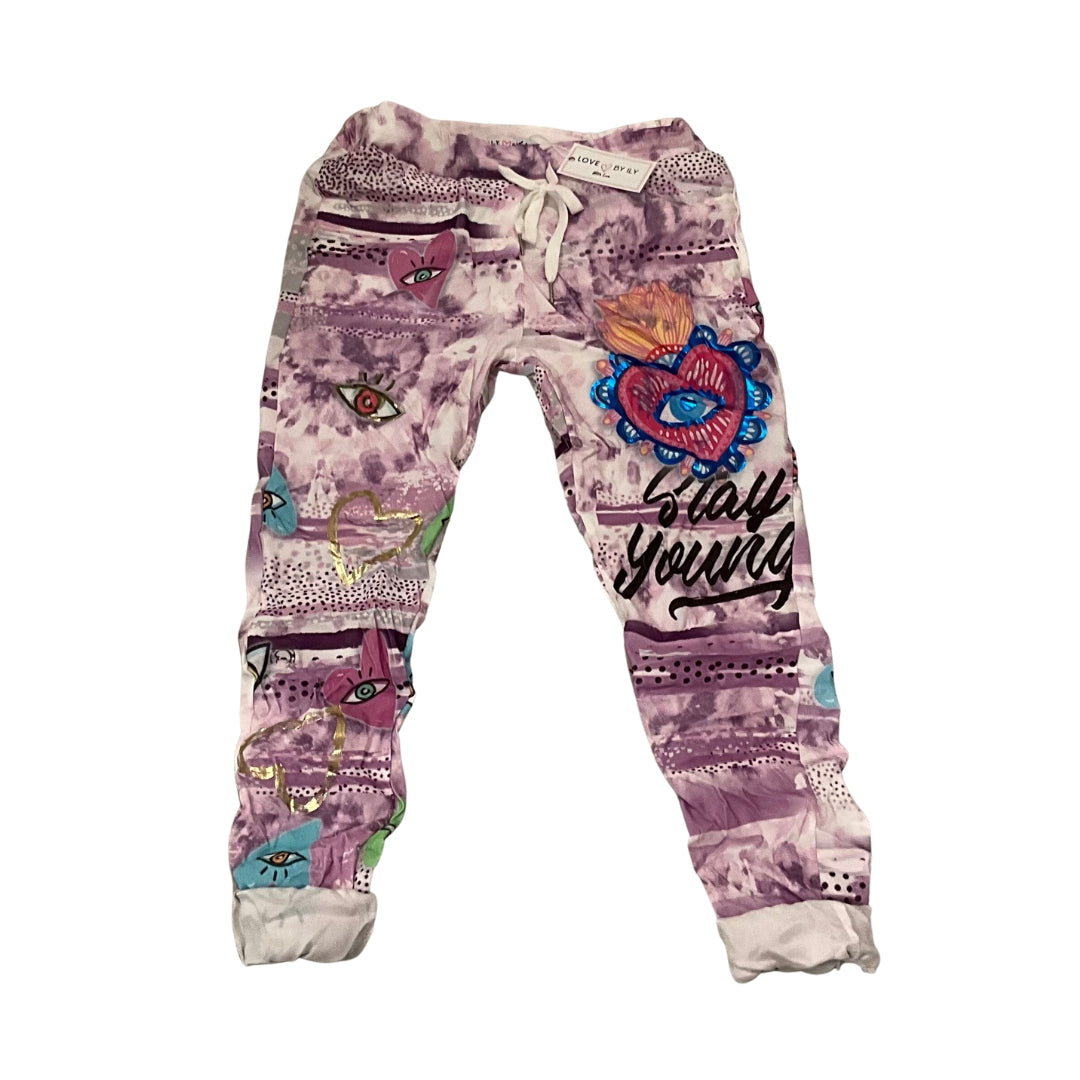 Happy Joggers - Love by ILY