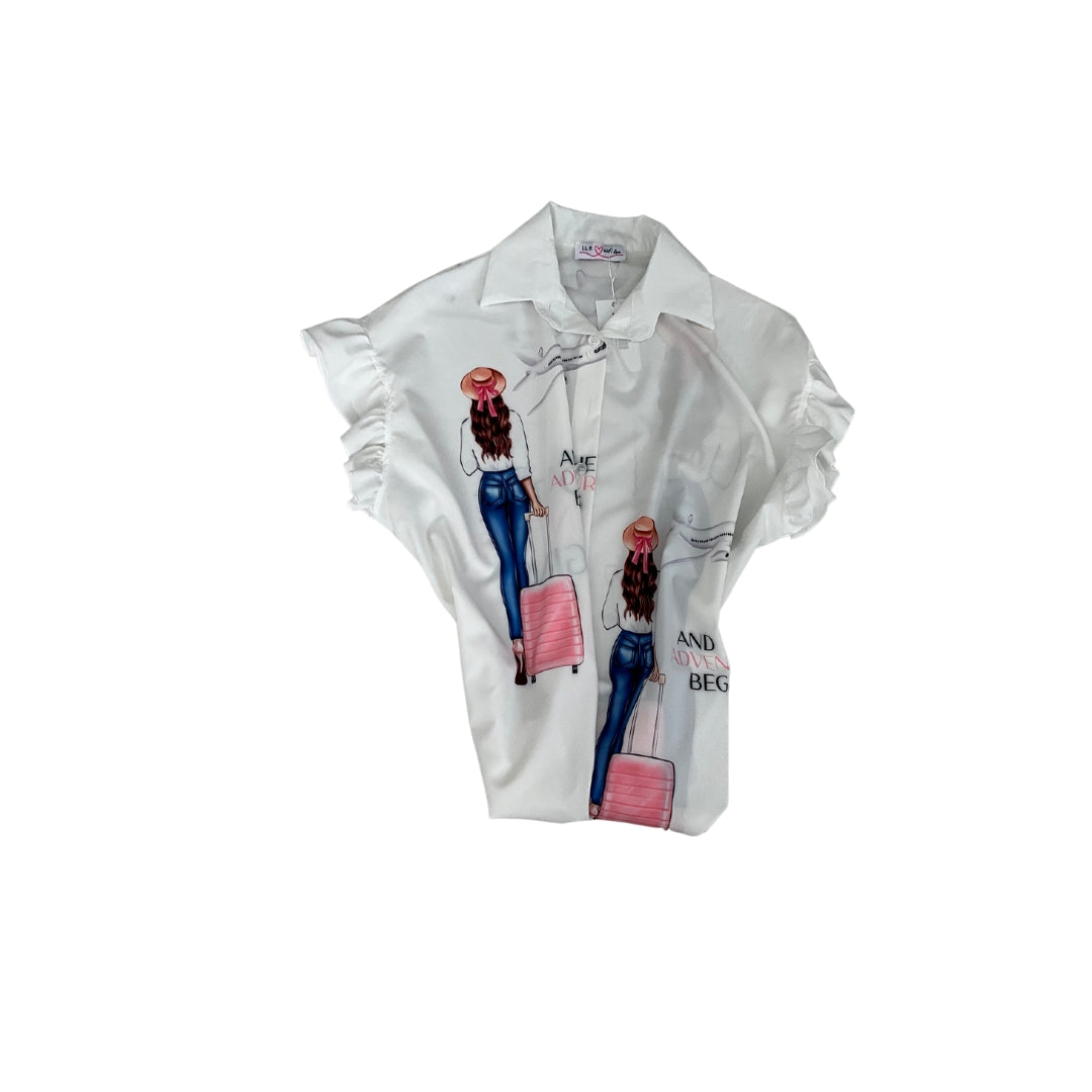 Francheska Italian Blouse - Love by ILY