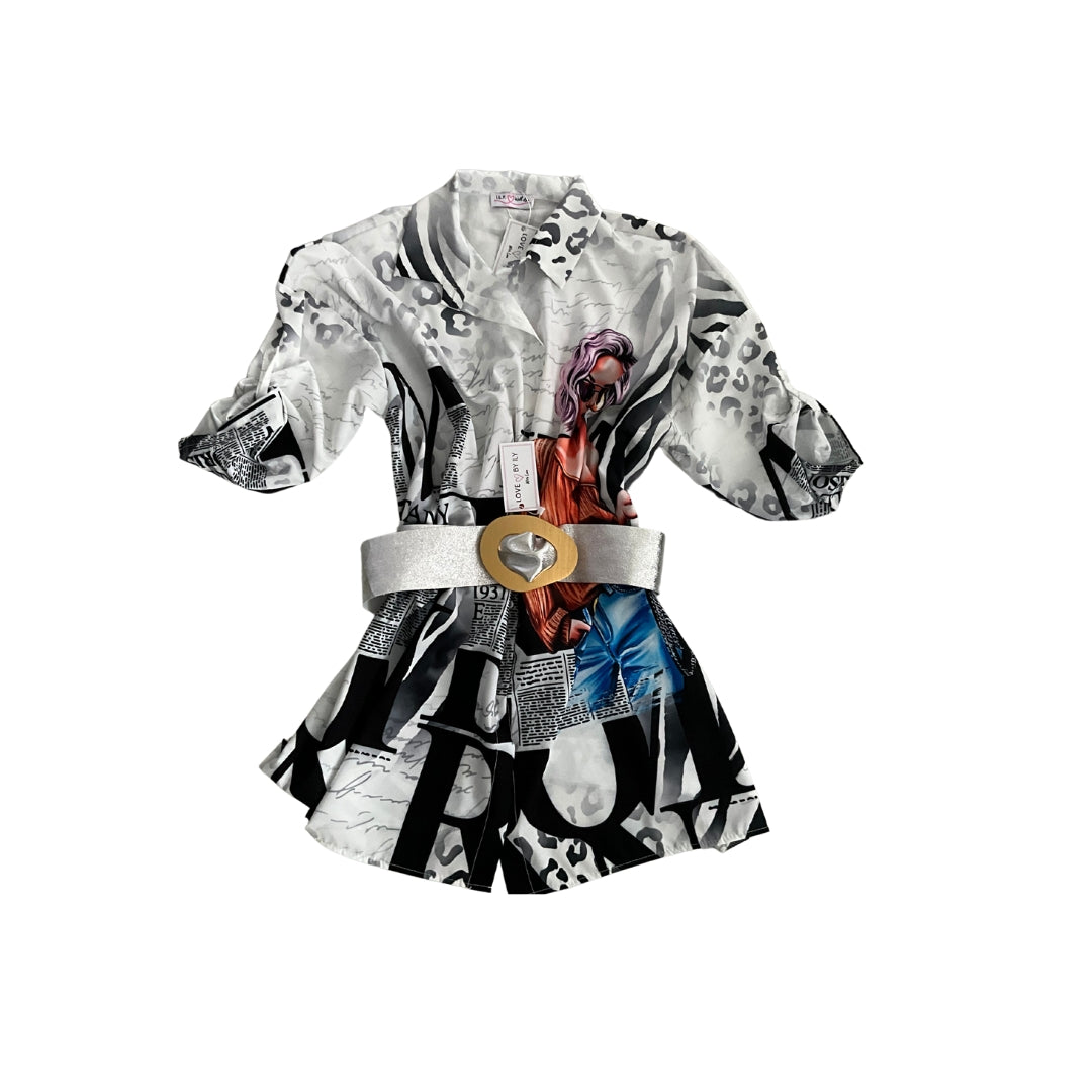 Ciao Oversize Italian Blouse - Love by ILY
