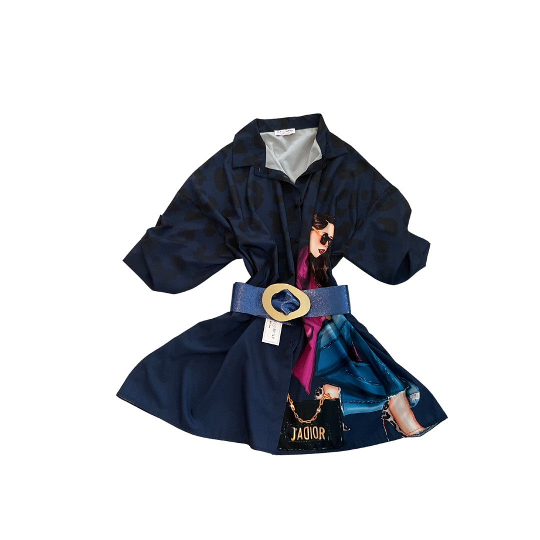 Ciao Oversize Italian Blouse - Love by ILY