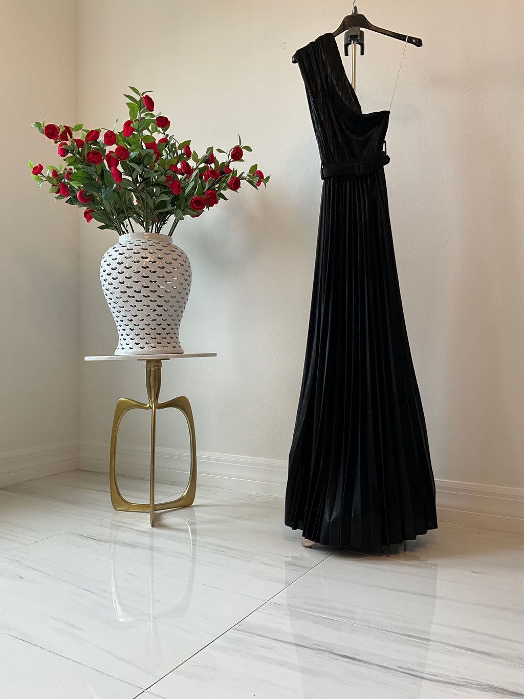 Ily Italian Metallic Dress - Love by ILY