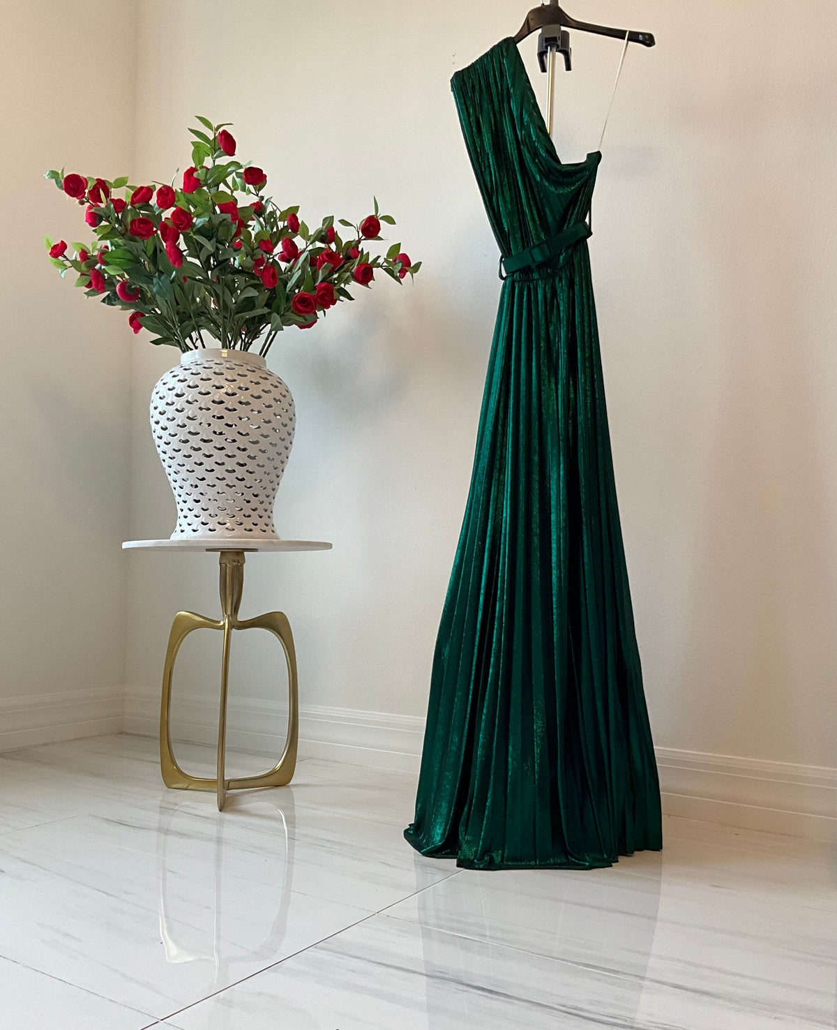 Ily Italian Metallic Dress - Love by ILY
