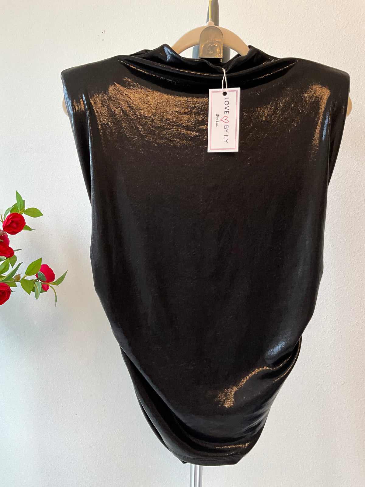 Shannon Metallic Blouse - Love by ILY