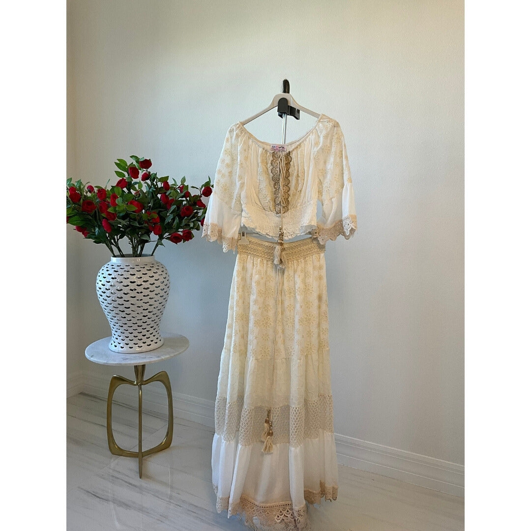 Liza Italian Skirt/Top Set - Love by ILY