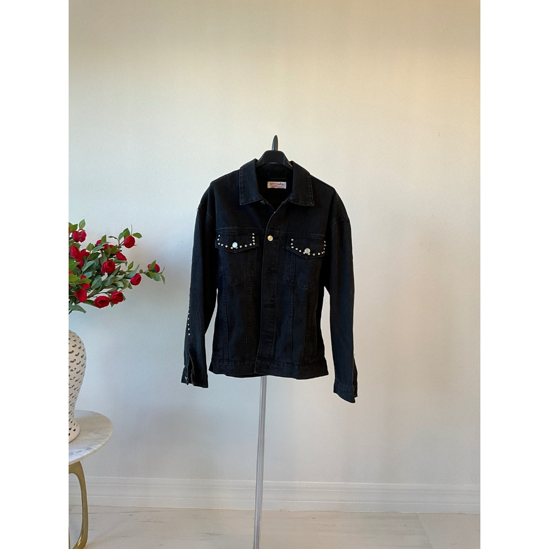 Heart Denim Jacket - Love by ILY