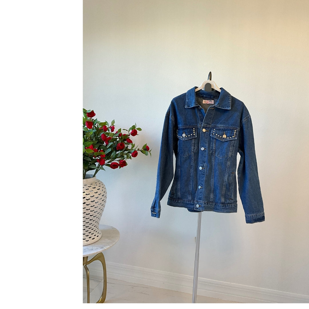 Heart Denim Jacket - Love by ILY