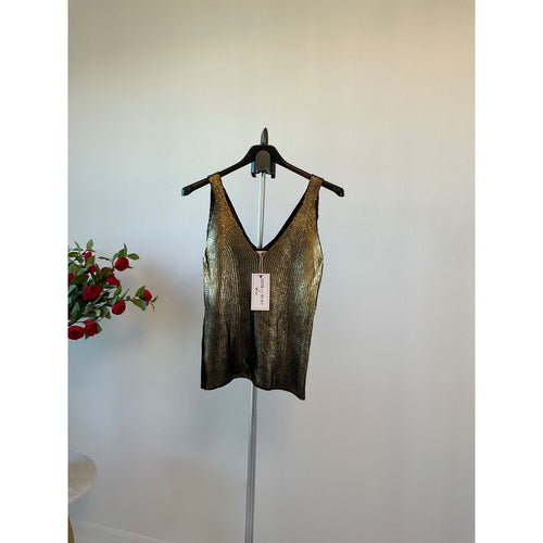 Alyssa Italian Metallic Top - Love by ILY