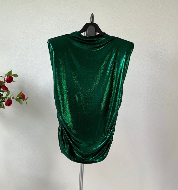 Shannon Metallic Blouse - Love by ILY