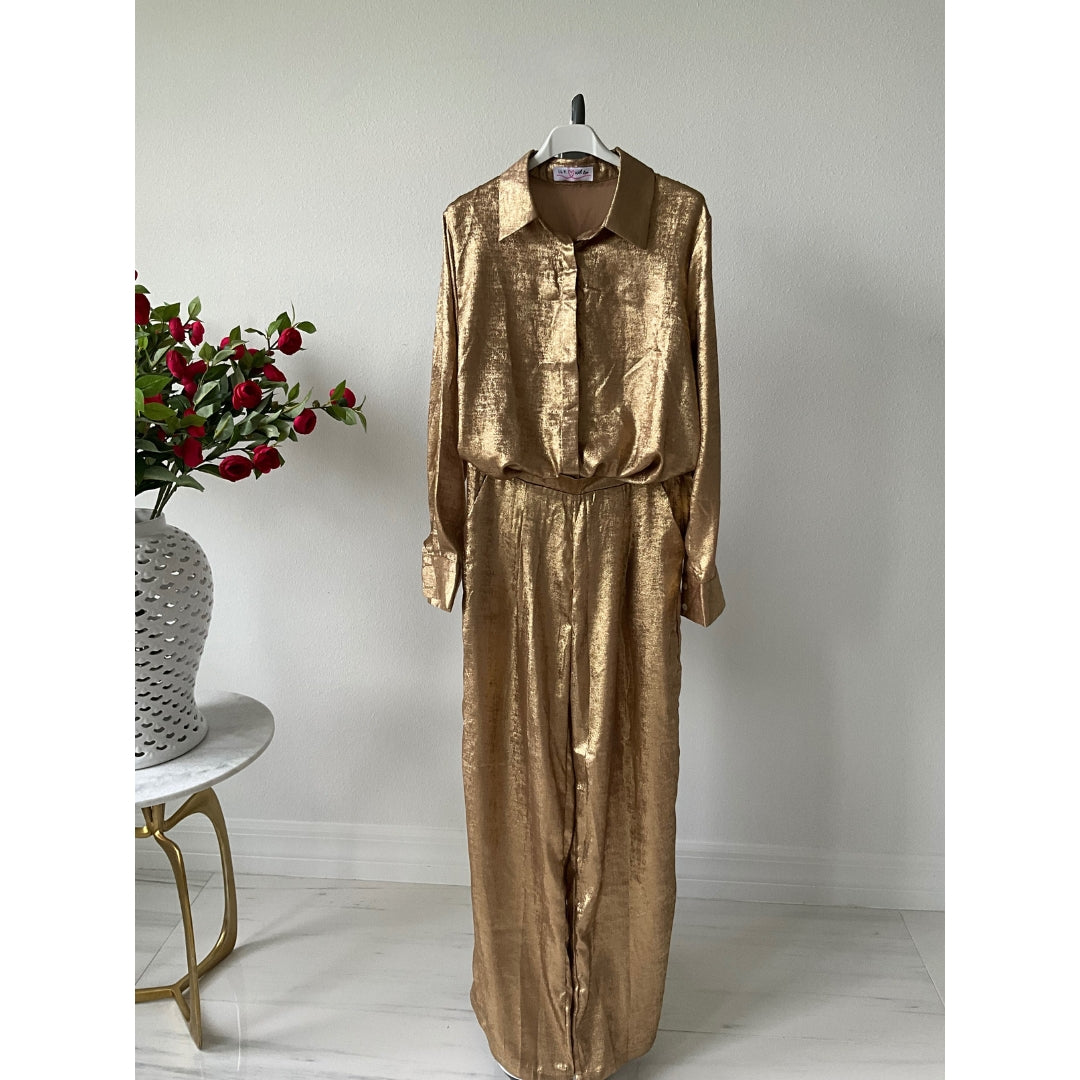 May Metallic Pant Set - Love by ILY