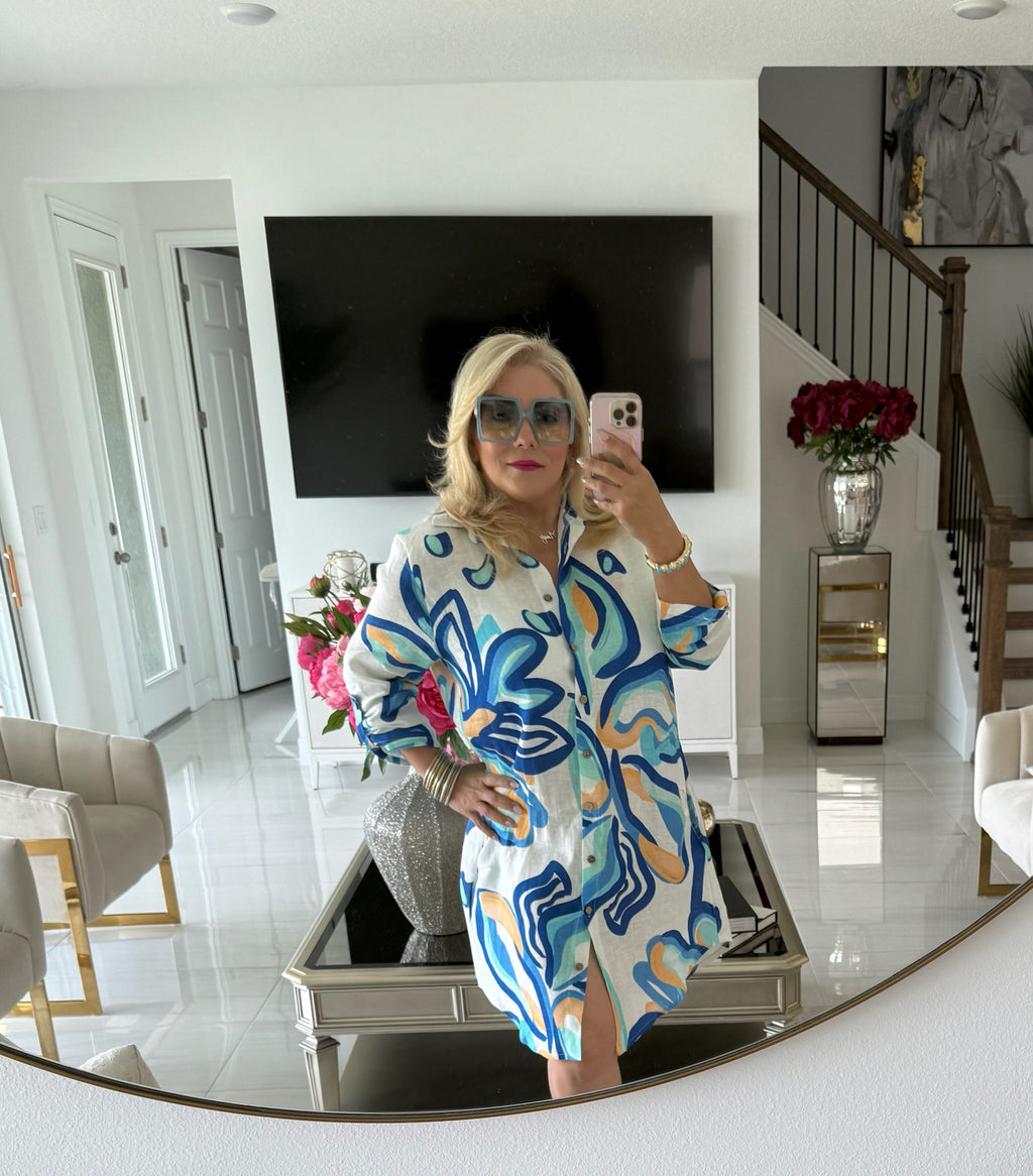 Ily Linen Italian Dress - Love by ILY