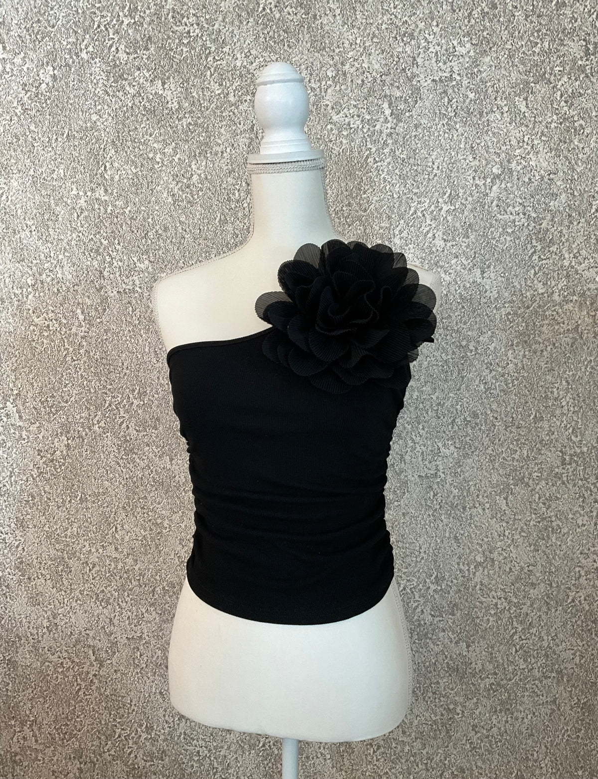 One Shoulder Flower top - Love by ILY