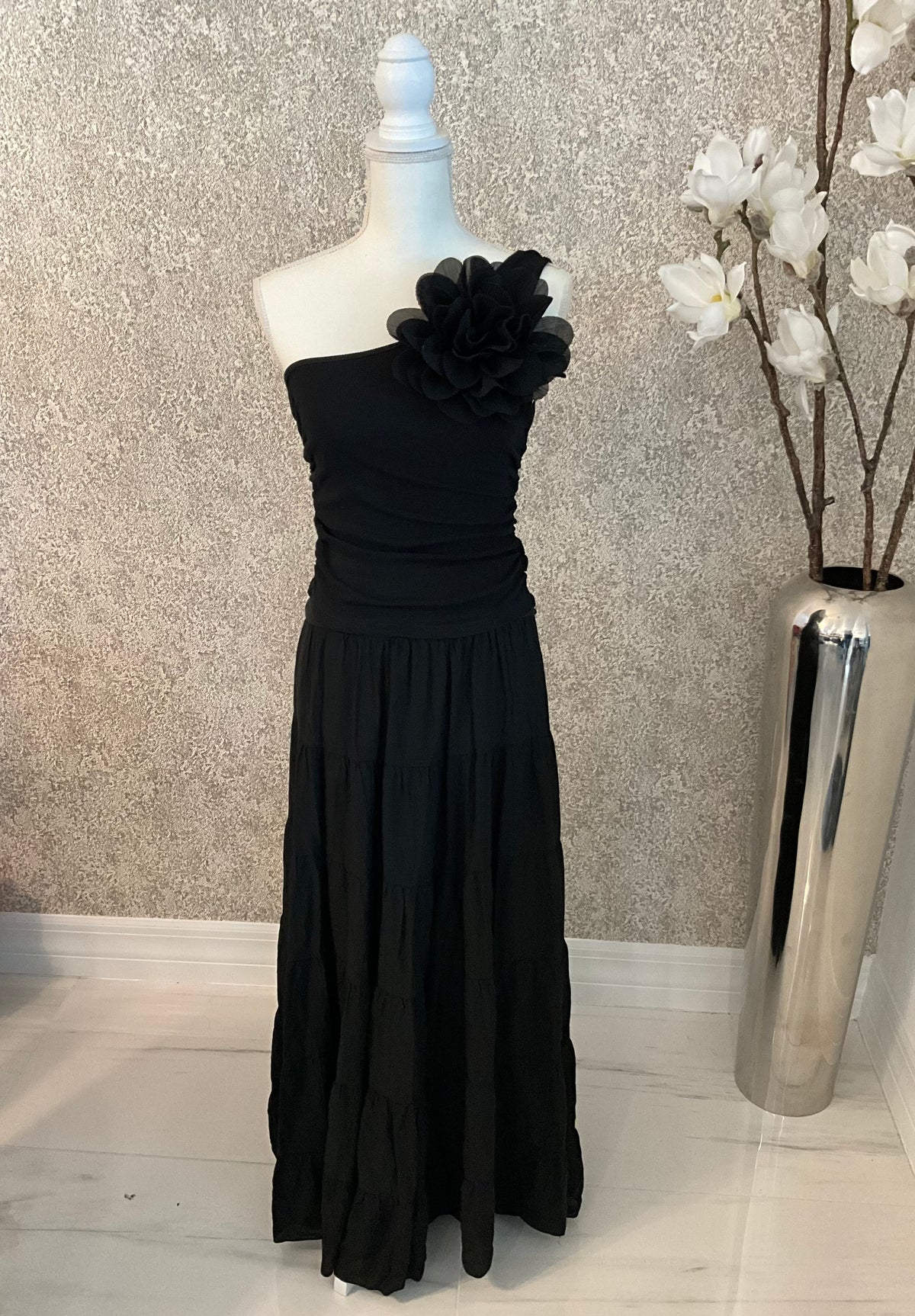 One Shoulder Flower top - Love by ILY