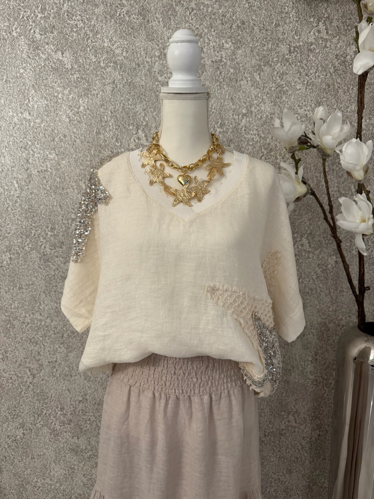 Star Italian Blouse - Love by ILY