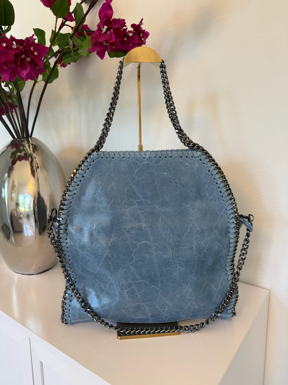 Brunella Italian Fold-over/shoulder Tote Bag. - Love by ILY
