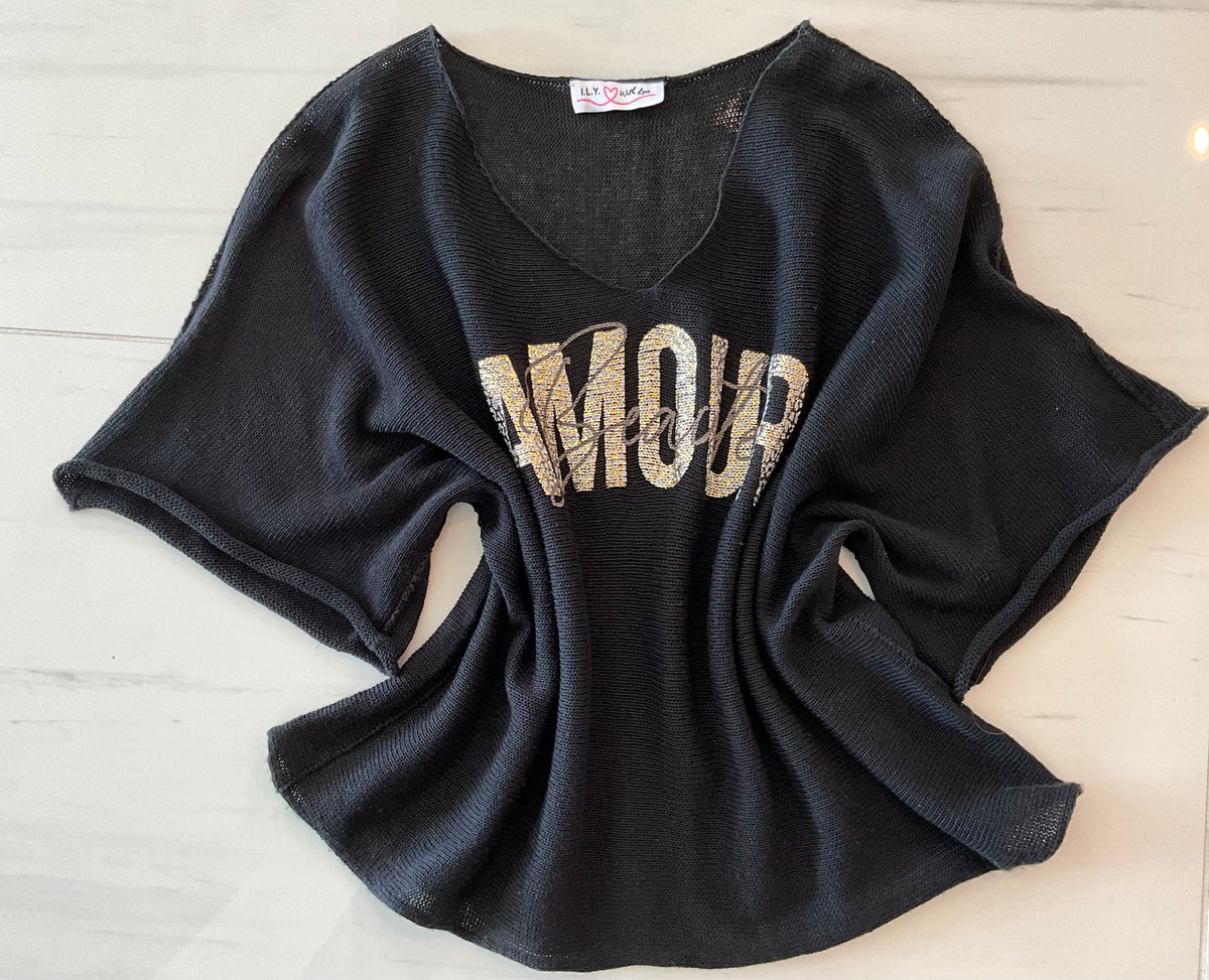 Amour Italian Top - Love by ILY
