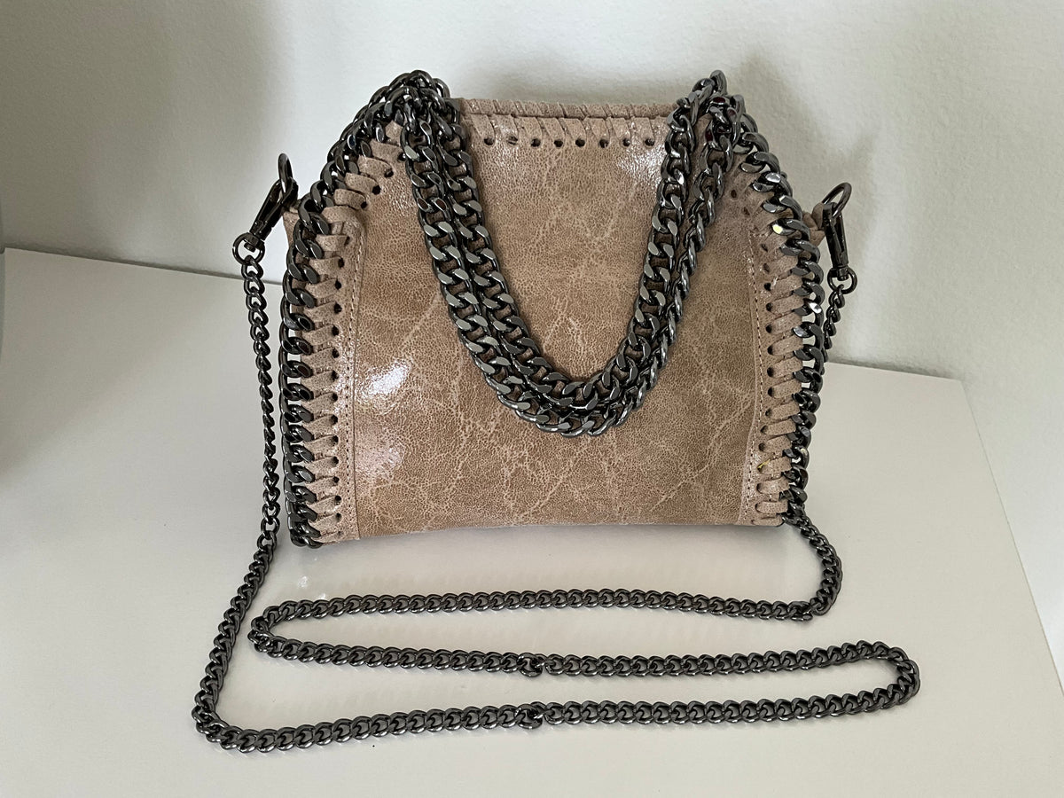 Brunella Italian Mini Crossbody Tote Bag - Love by ILY