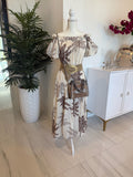 Palm Italian Dress