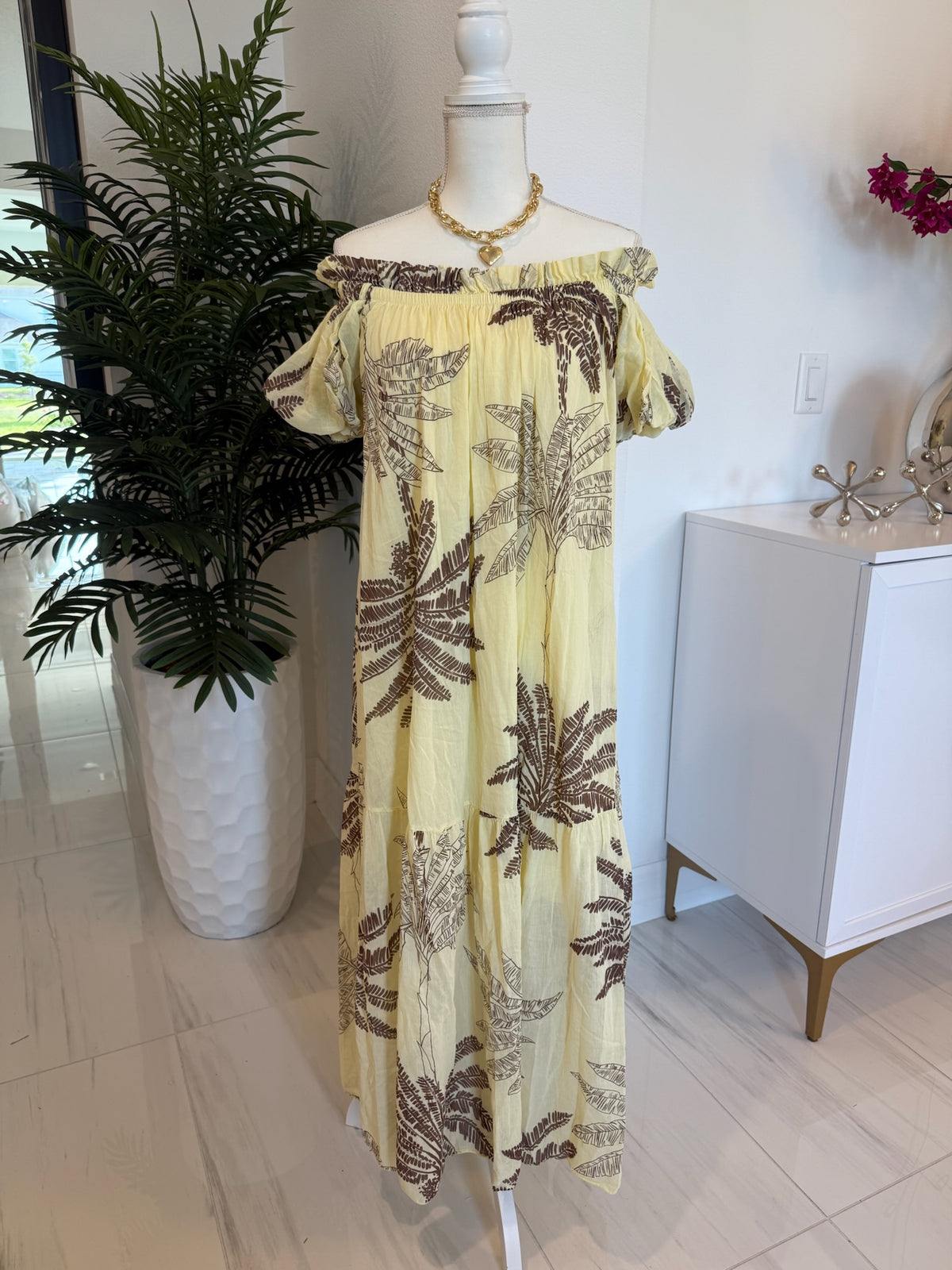 Palm Italian Dress - Love by ILY
