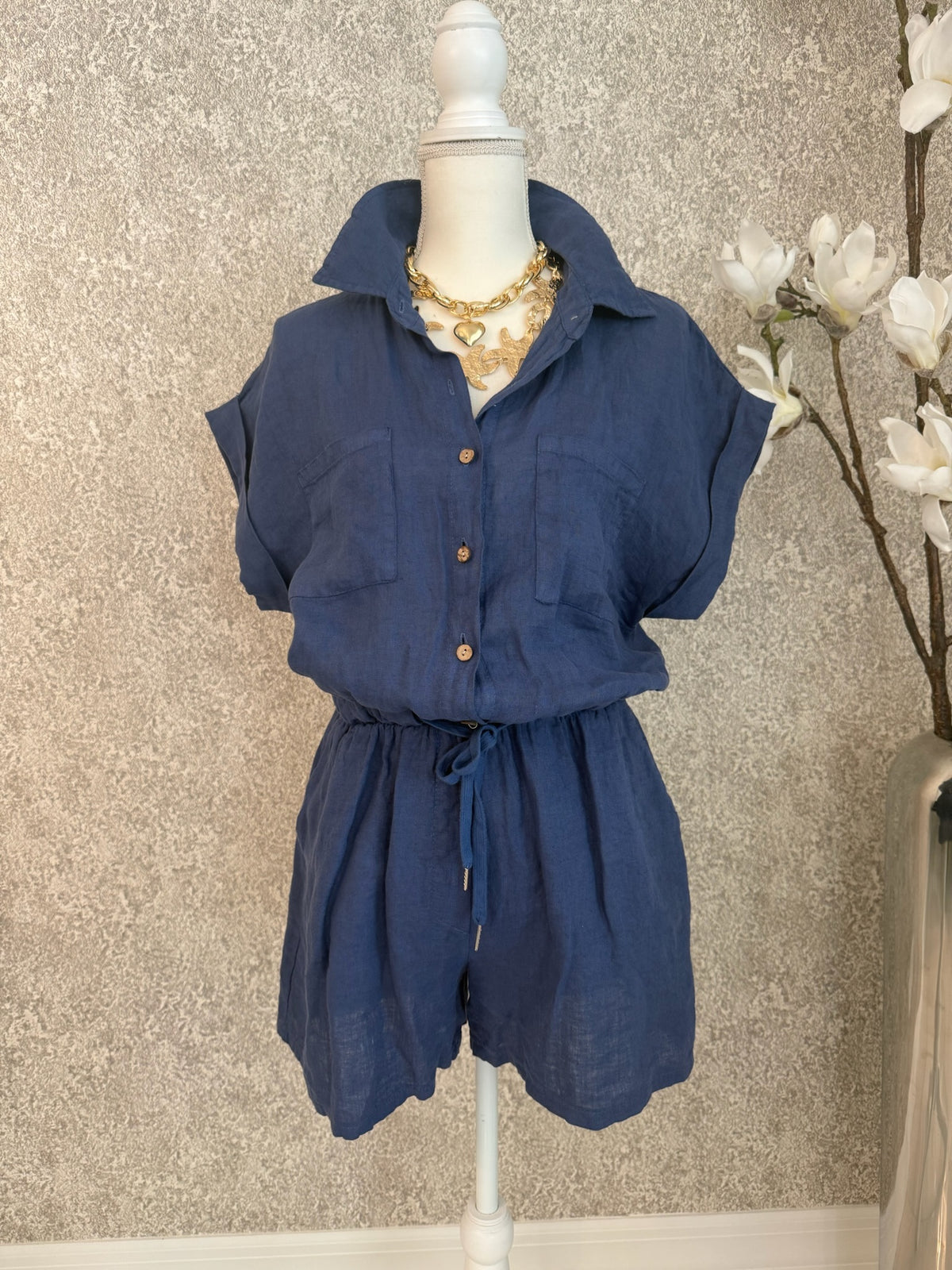 Linen Italian Jumpsuit - Love by ILY