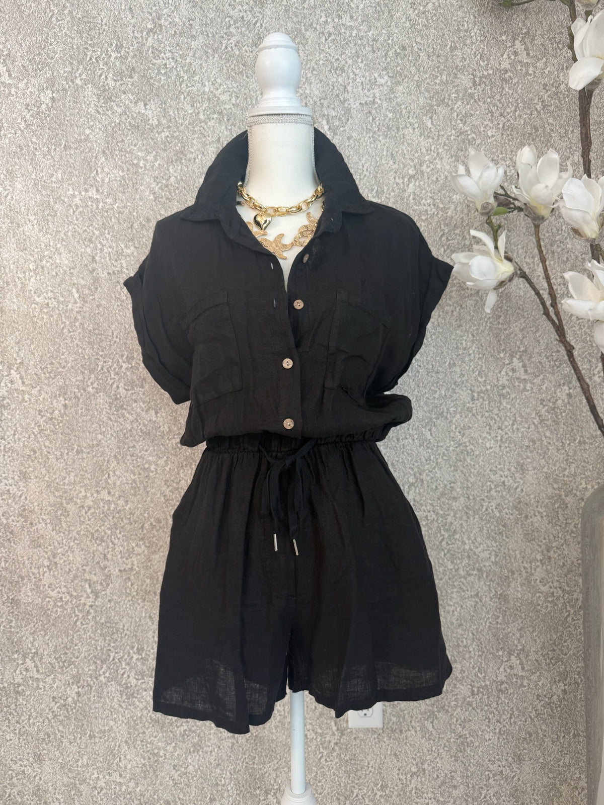Linen Italian Jumpsuit - Love by ILY