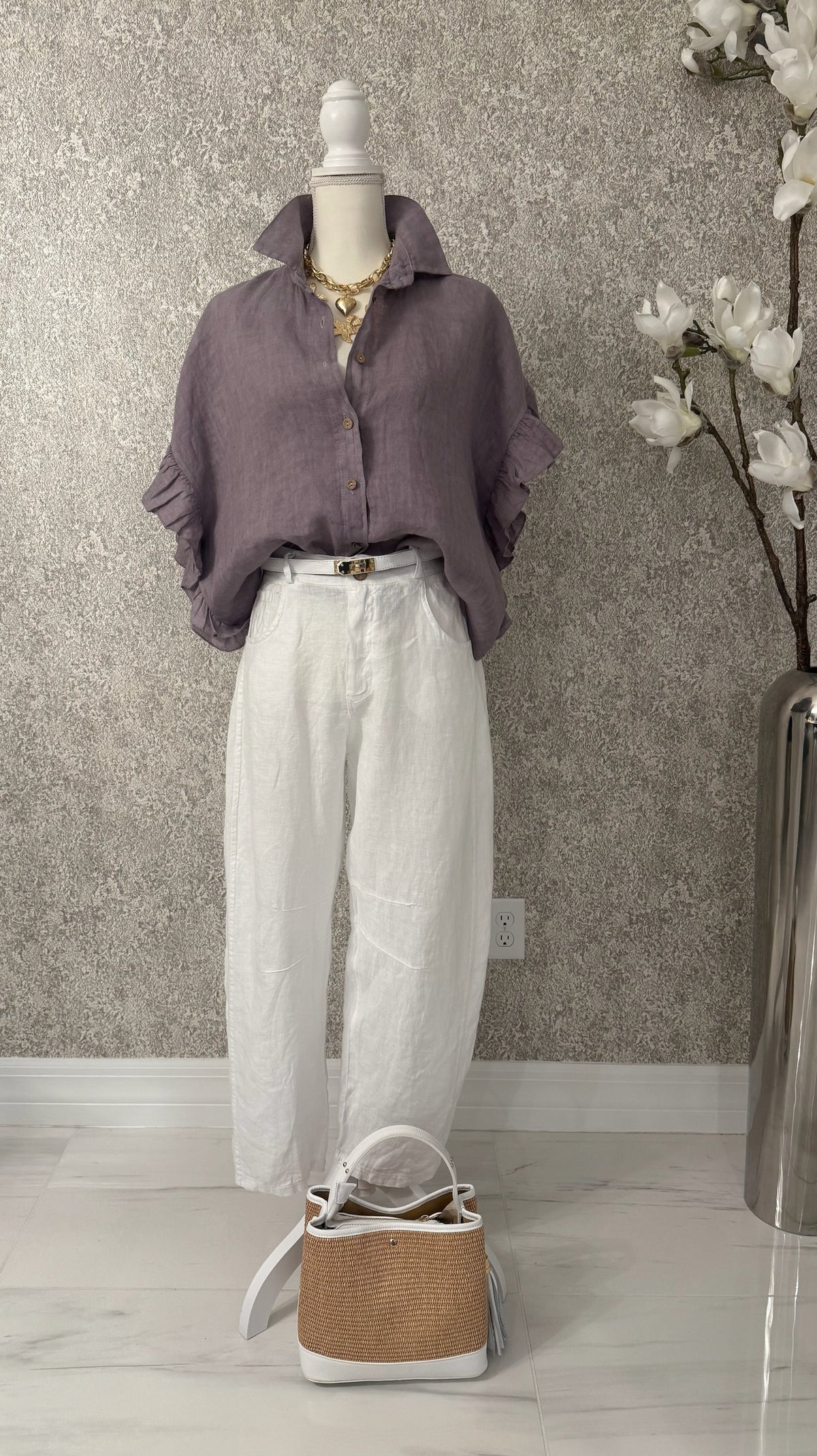 Barrel Italian Pants - Love by ILY