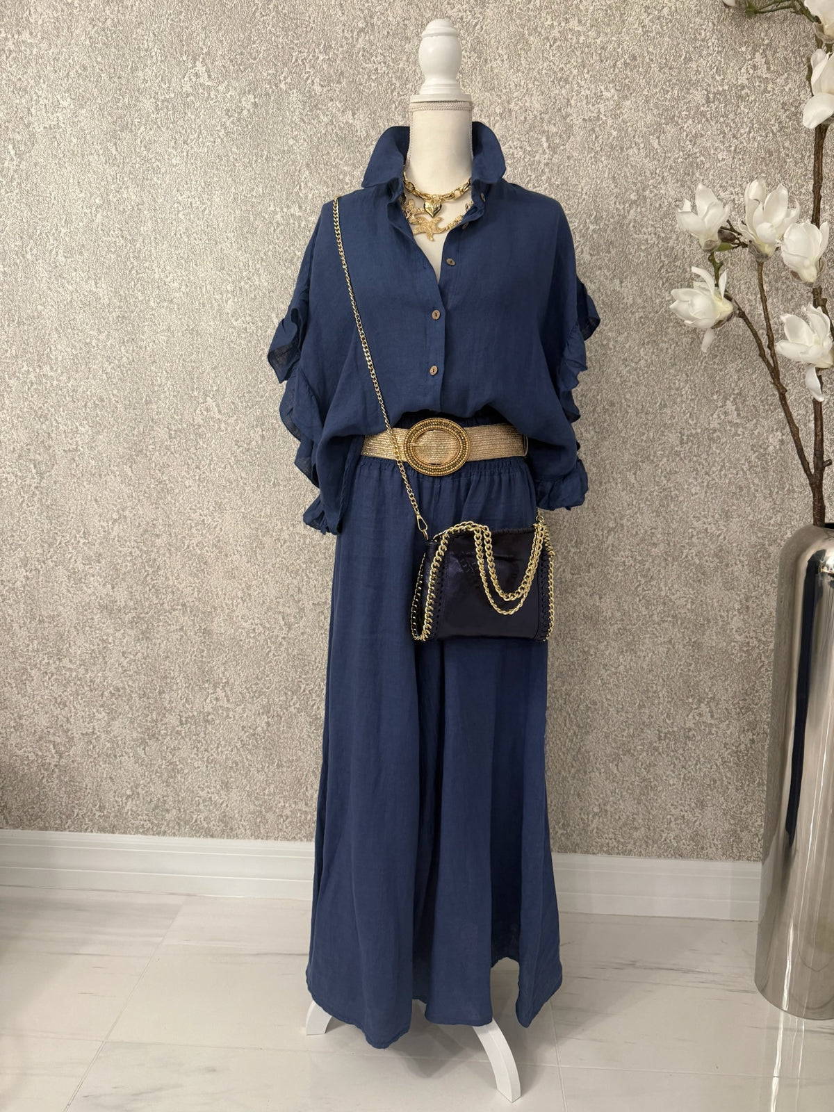 Linen Italian Pants - Love by ILY