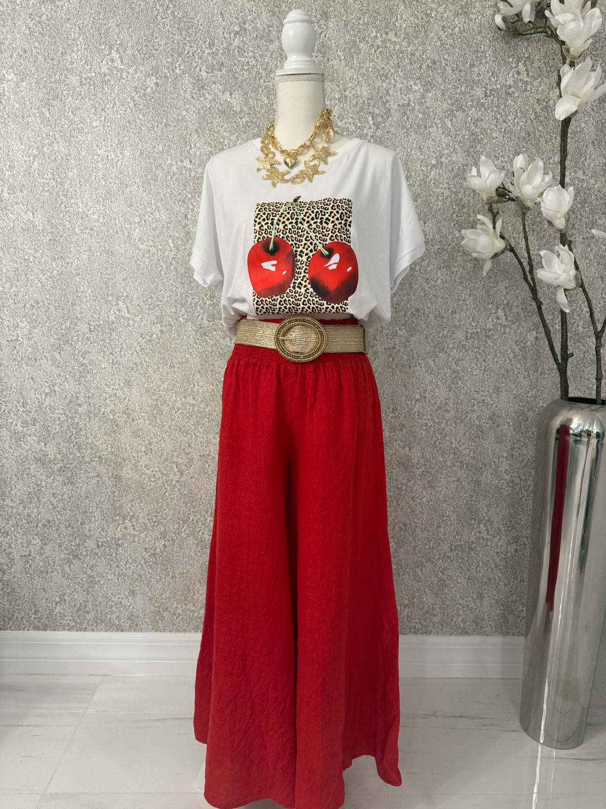 Linen Italian Pants - Love by ILY