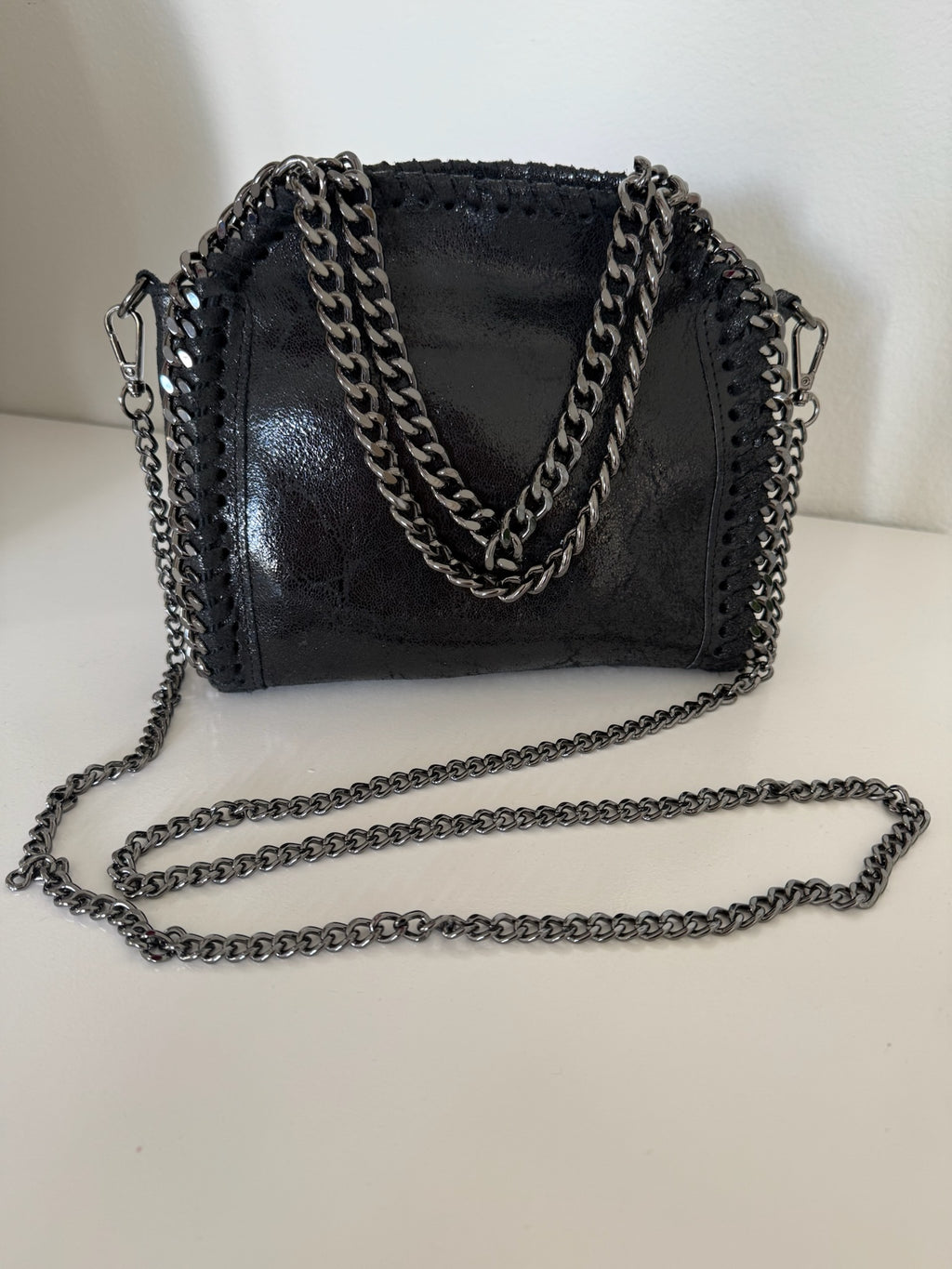 Brunella Italian Mini Crossbody Tote Bag - Love by ILY